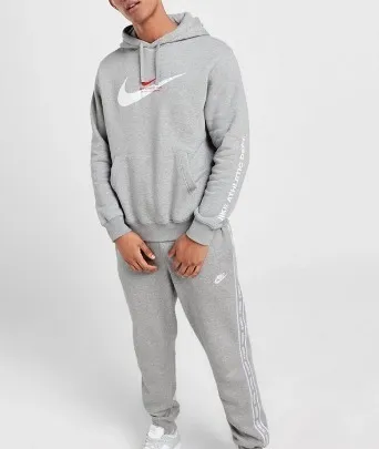 Nike  |Pullovers Street Style Plain Cotton Logo Hoodies