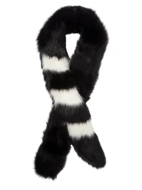 Off-White Faux-Fur Scarf