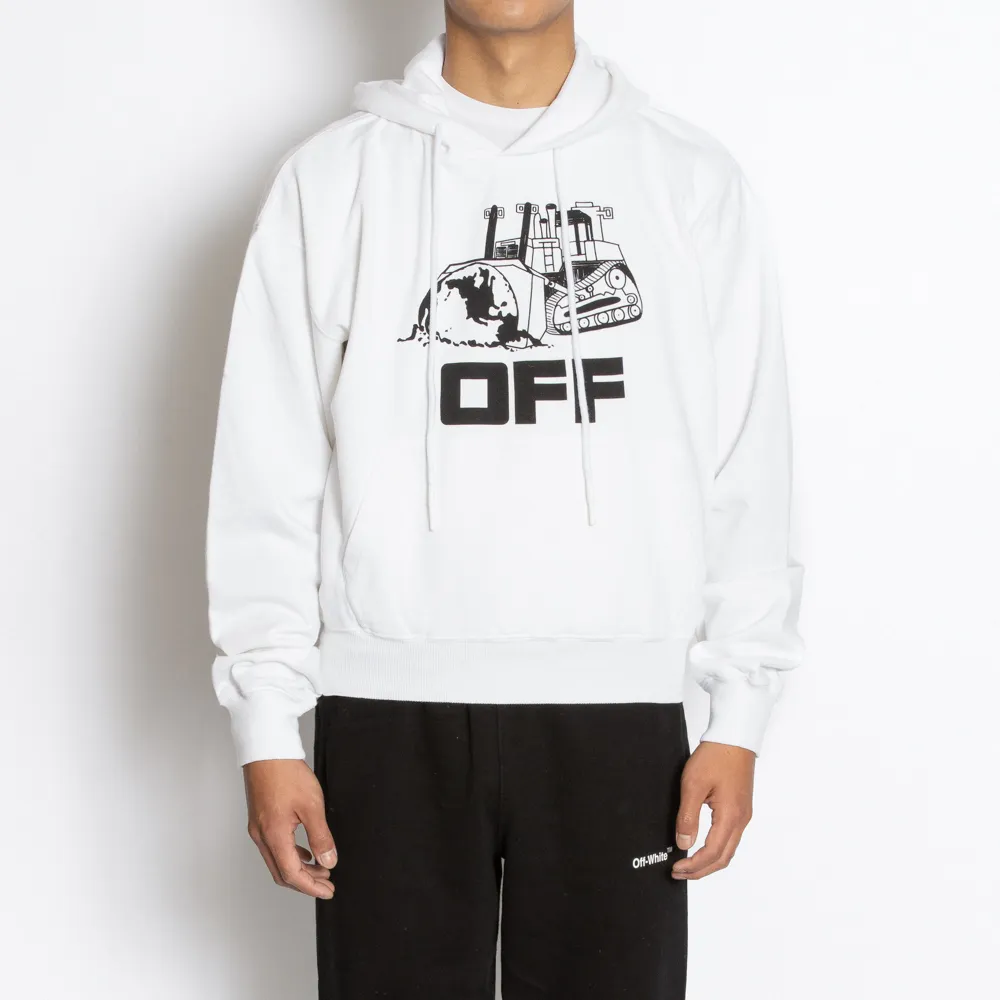 Off-White  |Pullovers Street Style Plain Cotton Hoodies