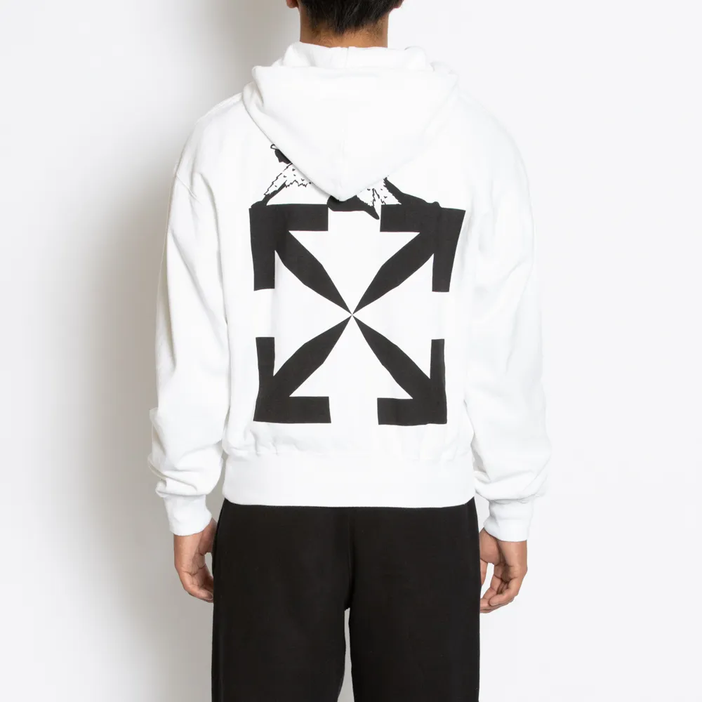 Off-White  |Pullovers Street Style Plain Cotton Hoodies