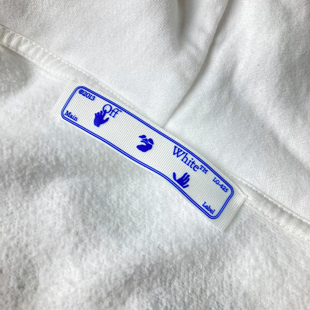 Off-White  |Pullovers Street Style Plain Cotton Hoodies