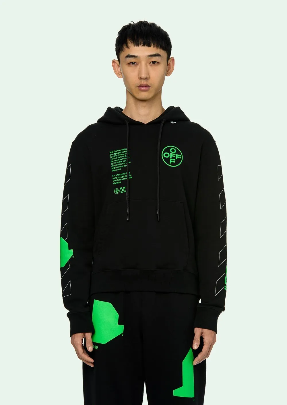 Off-White  |Pullovers Unisex Street Style Logo Hoodies