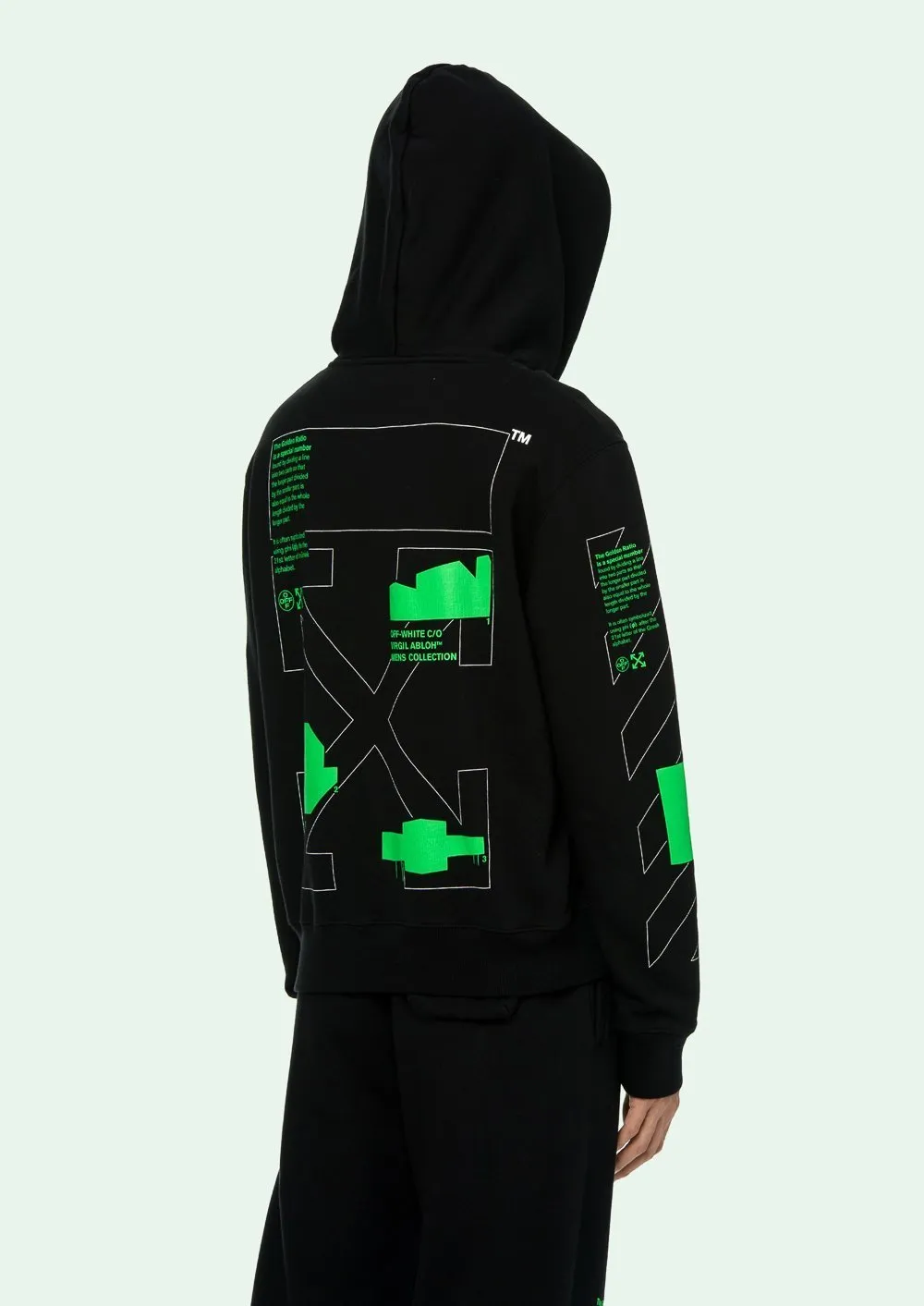 Off-White  |Pullovers Unisex Street Style Logo Hoodies