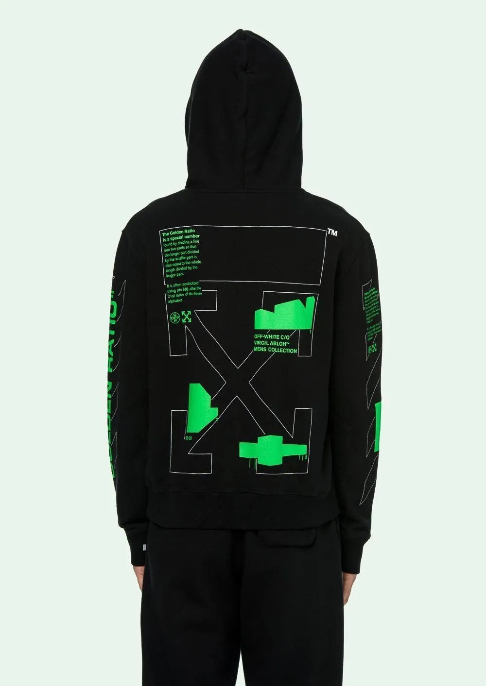 Off-White  |Pullovers Unisex Street Style Logo Hoodies