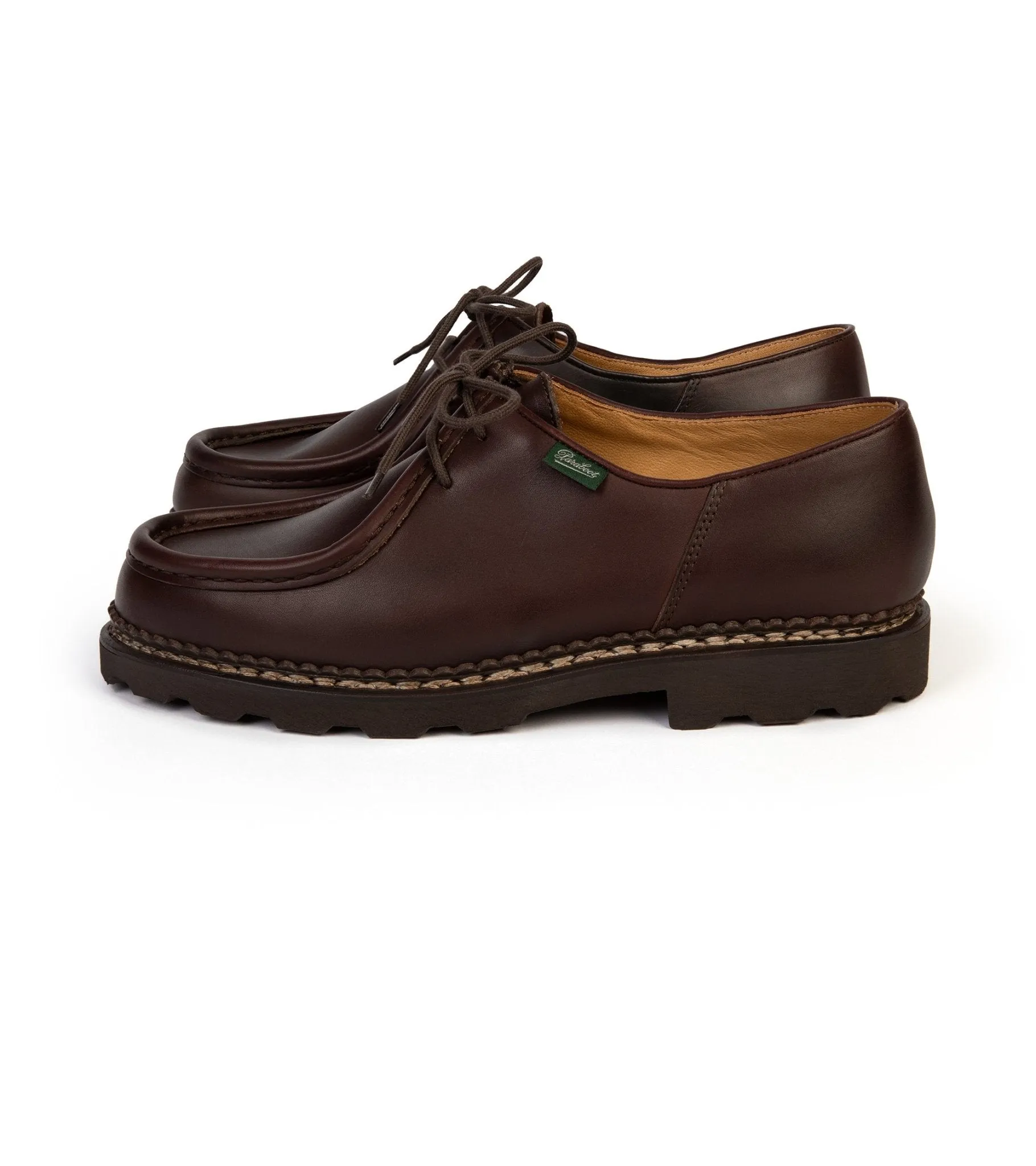 Paraboot Michael Leather Shoe: Café