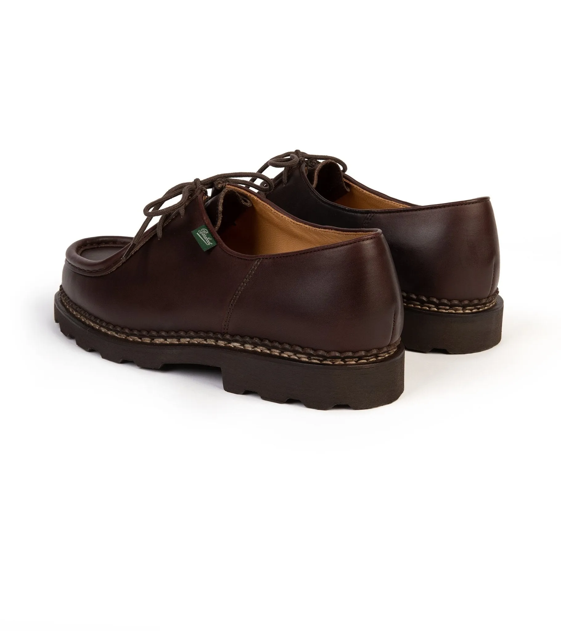 Paraboot Michael Leather Shoe: Café