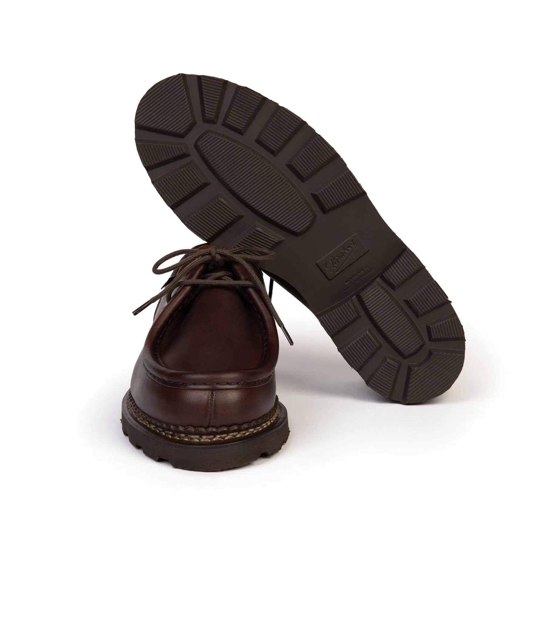 Paraboot Michael Leather Shoe: Café