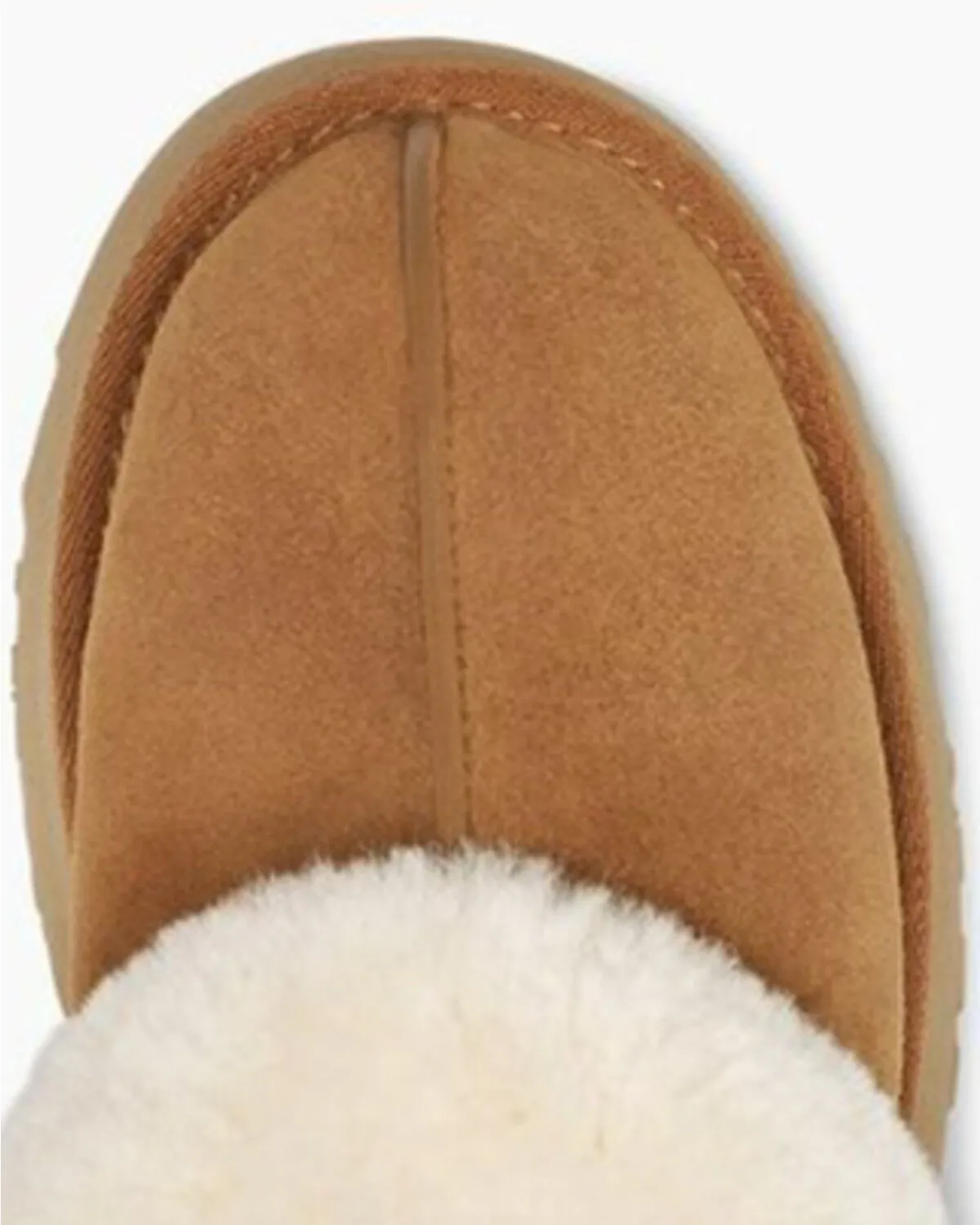 Product Name:  UGG Women's Disquette Sheep Fur-Lined Slippers - Round Toe