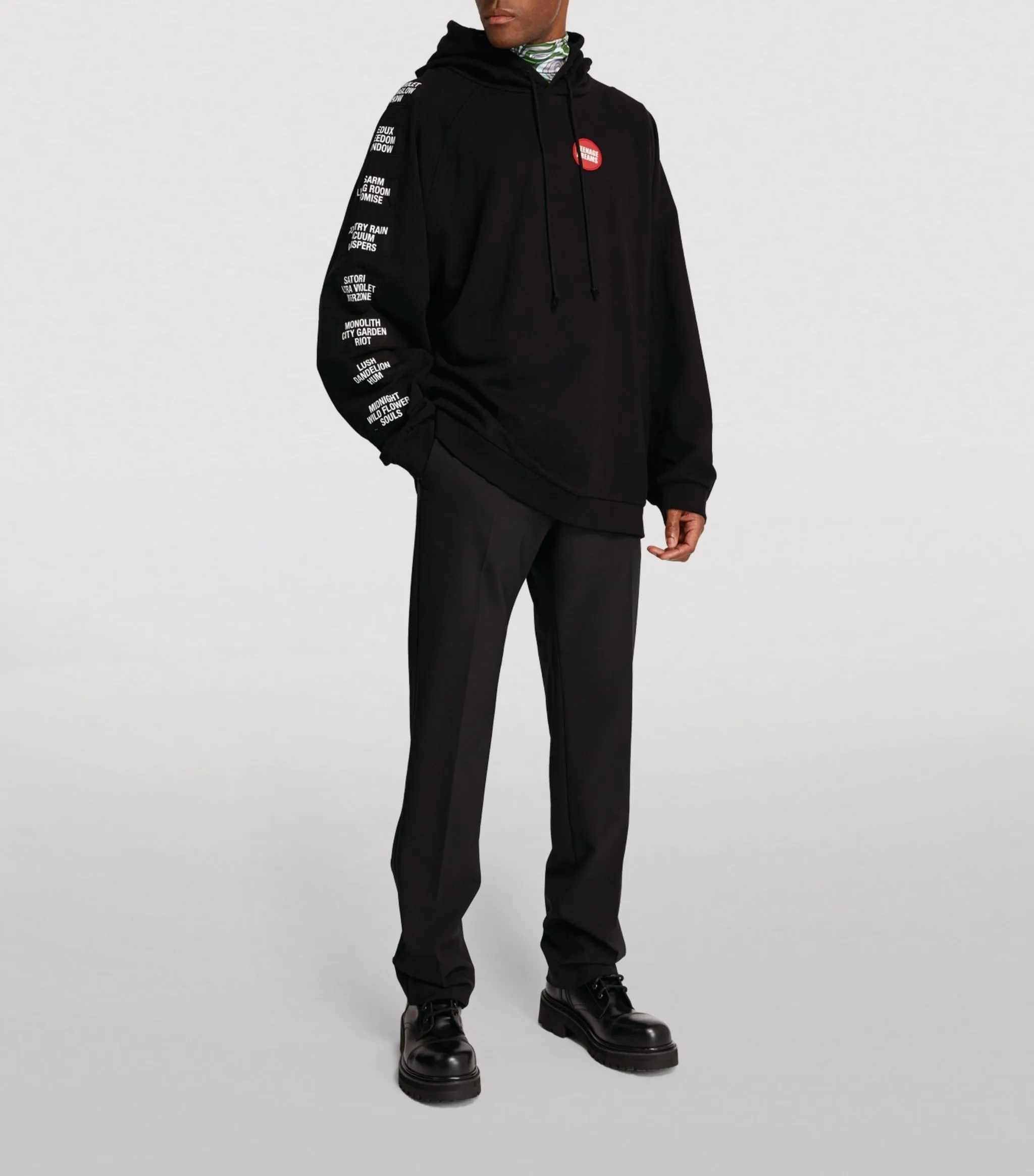 RAF SIMONS  |Pullovers Long Sleeves Cotton Designers Hoodies