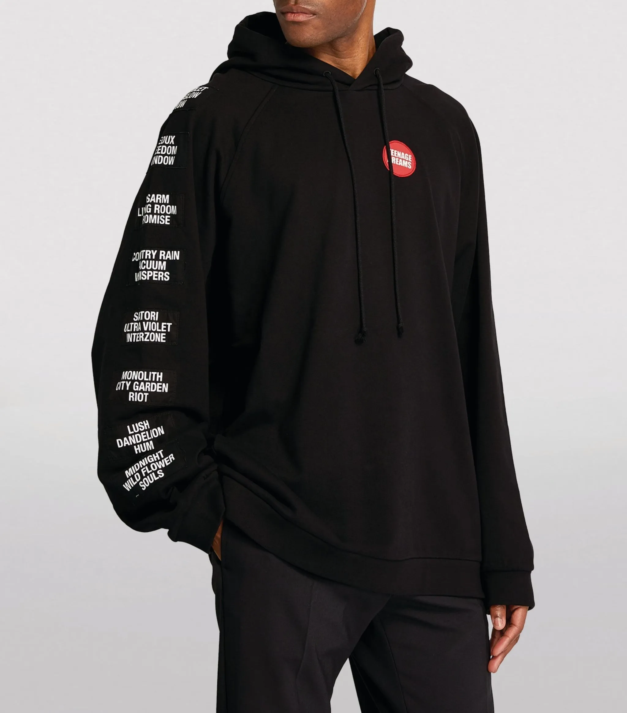 RAF SIMONS  |Pullovers Long Sleeves Cotton Designers Hoodies