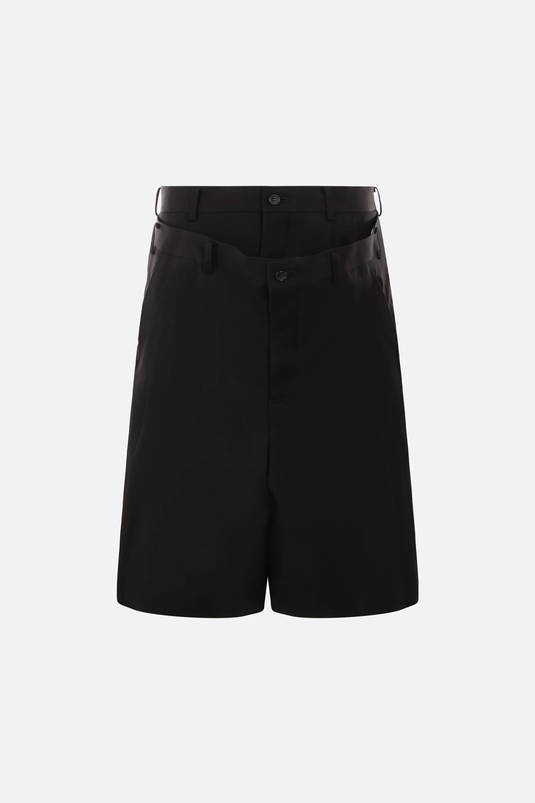 rayon and linen short pants