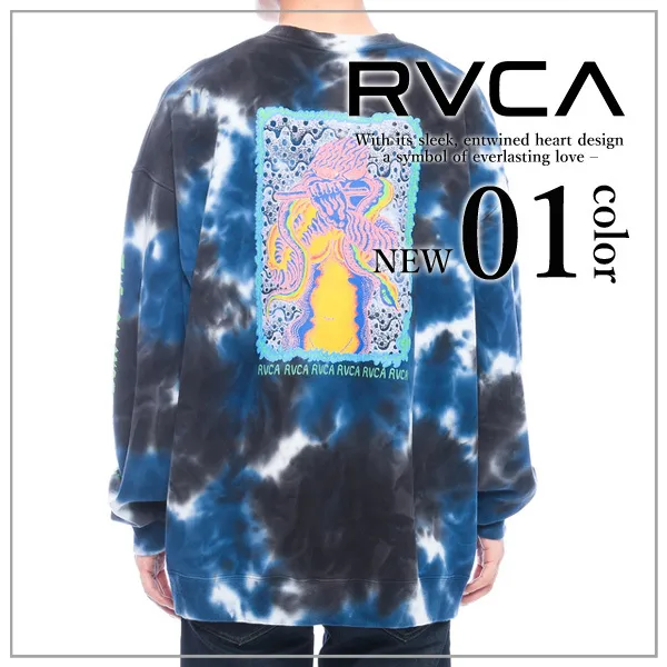 RVCA  |Long Sleeves Logo Sweatshirts