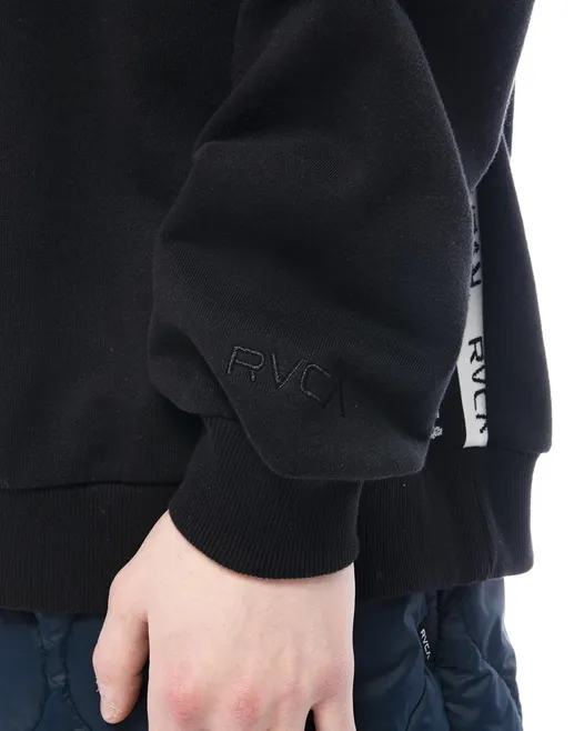 RVCA  |Long Sleeves Plain Sweatshirts