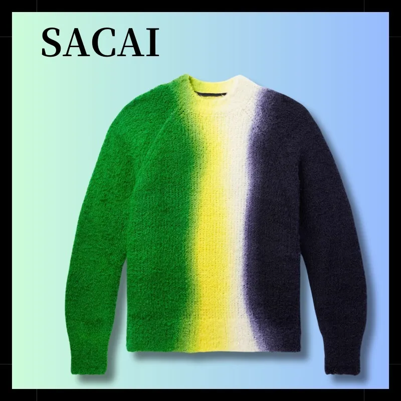 sacai  |Long Sleeves Designers Sweaters