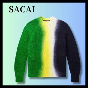 sacai  |Long Sleeves Designers Sweaters