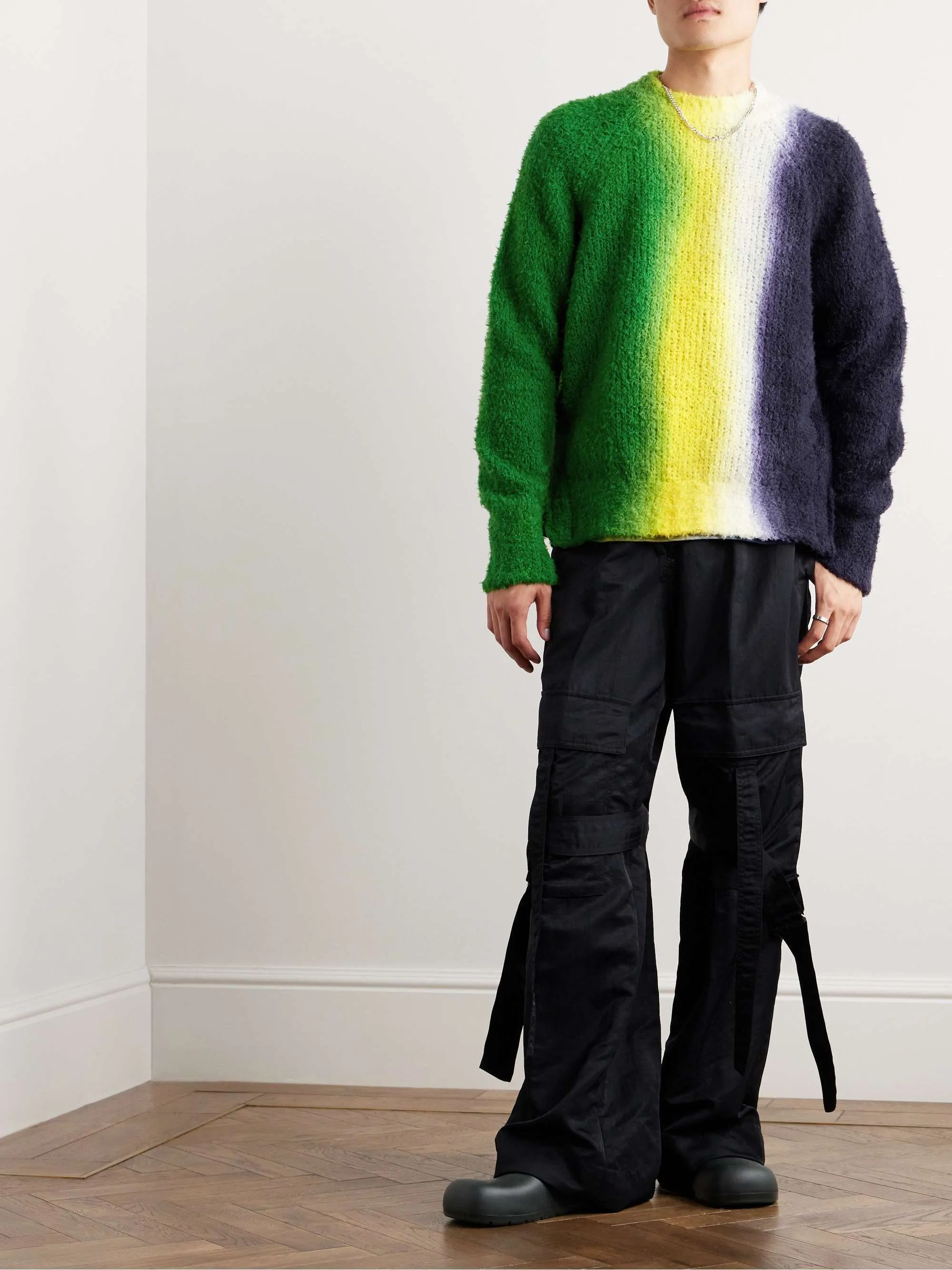 sacai  |Long Sleeves Designers Sweaters