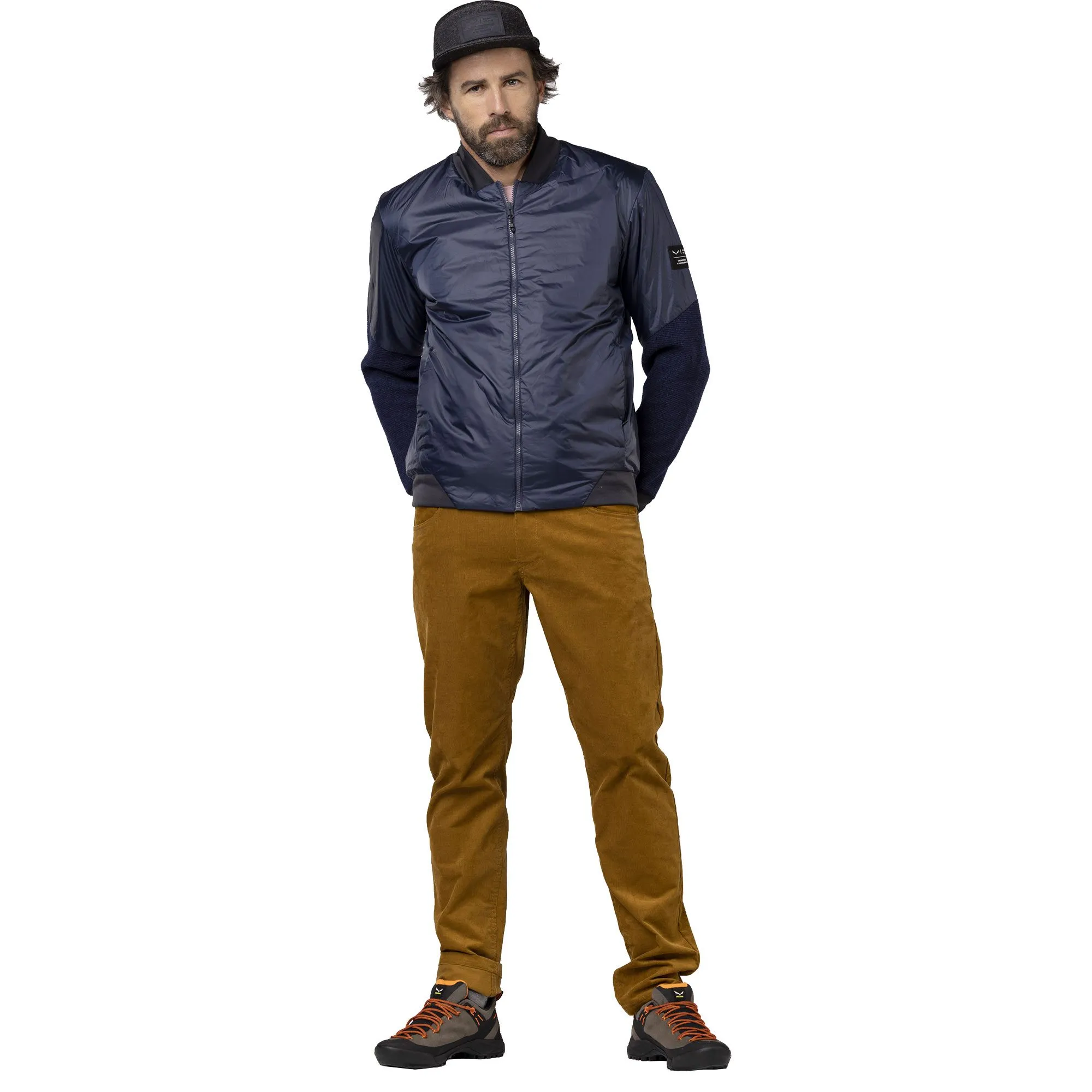 SALEWA - Fanes Hemp Corduroy Pants Men golden brown