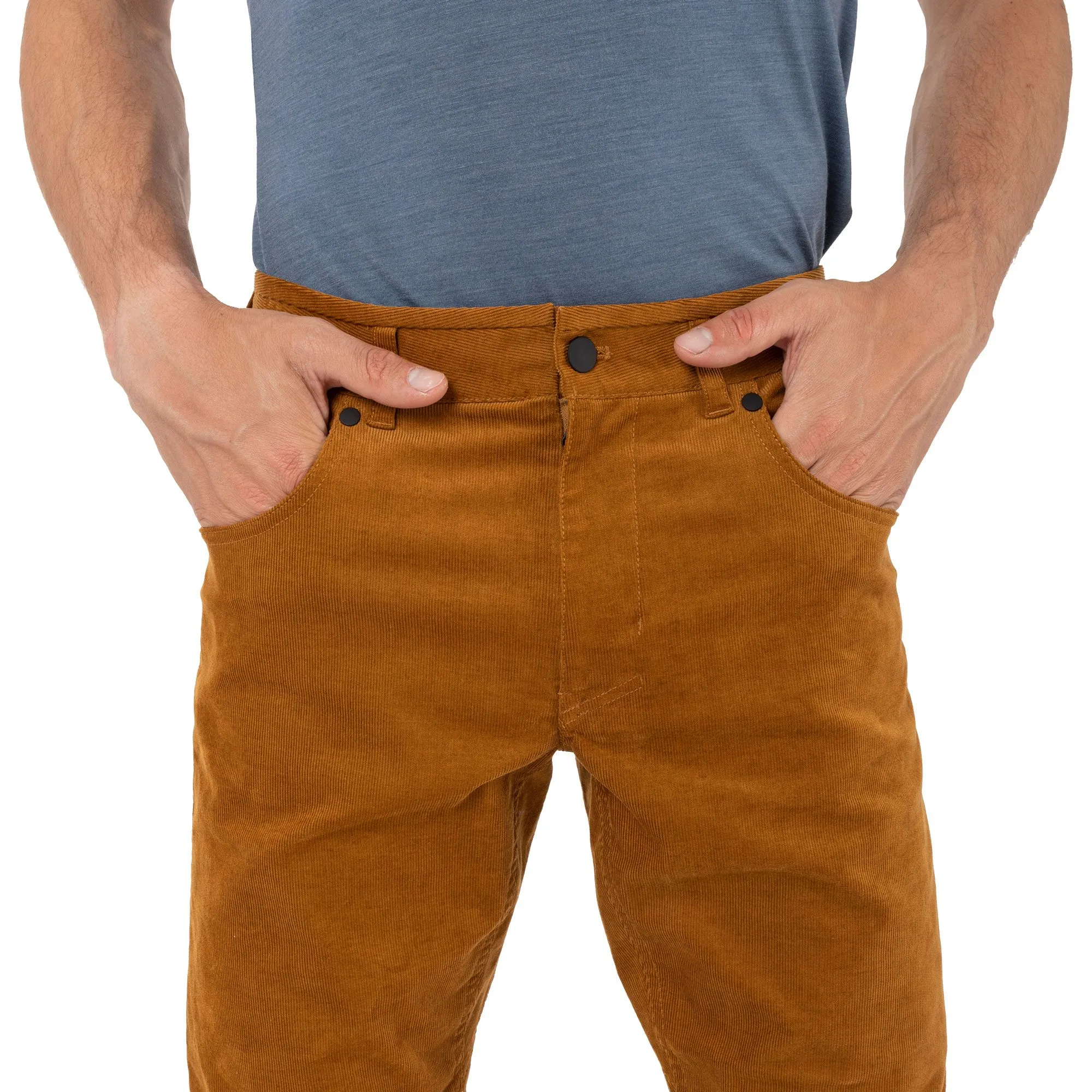 SALEWA - Fanes Hemp Corduroy Pants Men golden brown