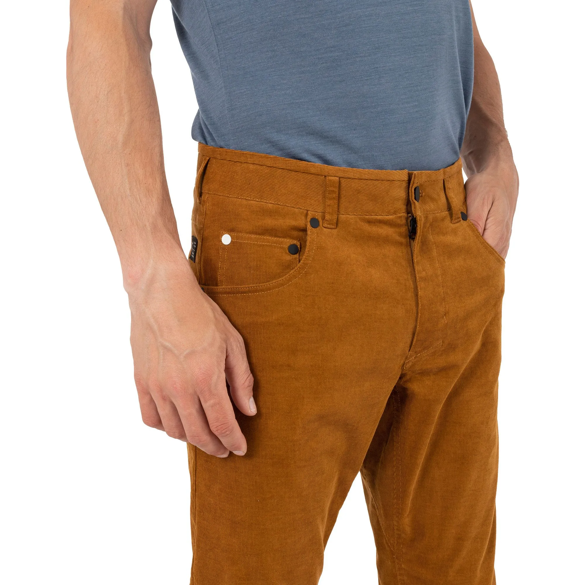 SALEWA - Fanes Hemp Corduroy Pants Men golden brown