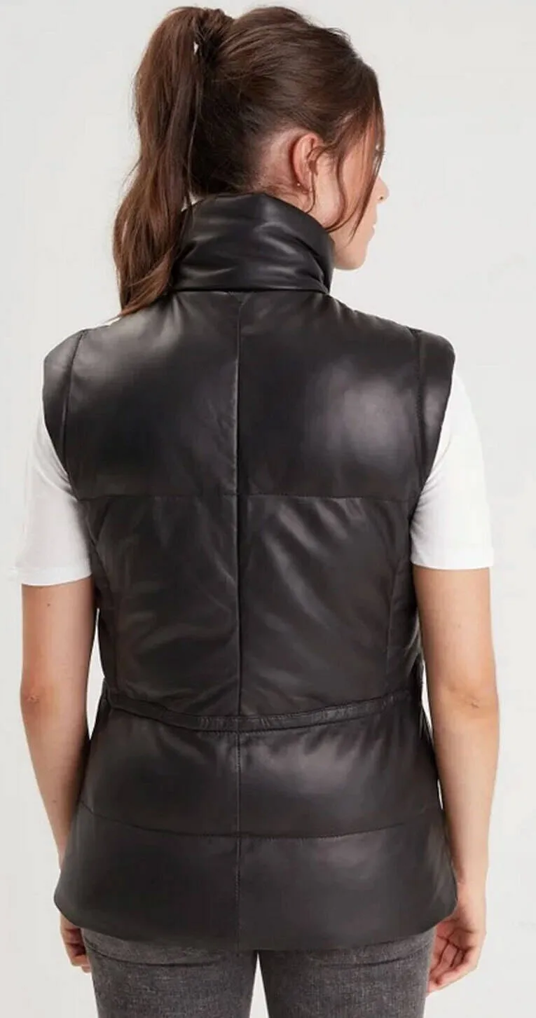 Sleeveless down jacket 102378