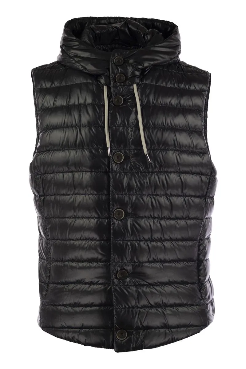 SLEEVELESS DOWN JACKET