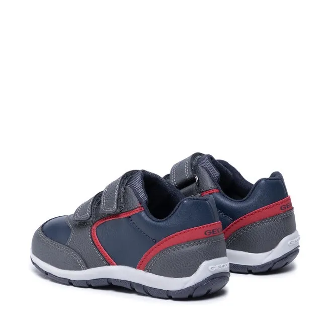 SNEAKER GEOX BAMBINO GRIGIO B043XA/0MEBC/C0068  tg.21/23