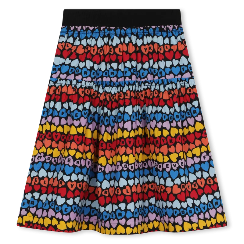 Sonia Rykiel Hearts Print Skirt