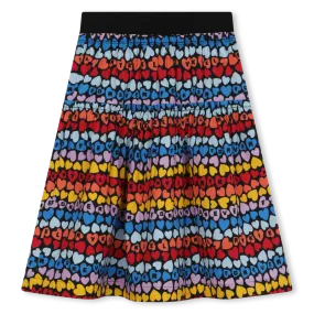 Sonia Rykiel Hearts Print Skirt