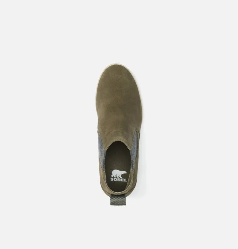 Sorel Women's Out N About Slip-On Wedge - Stone Green/Bleached Ceramic