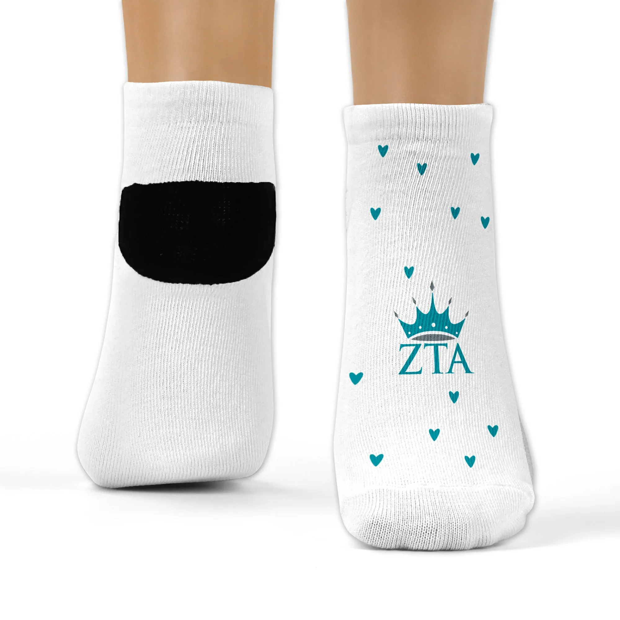 Sorority Socks Zeta Tau Alpha