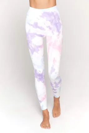 Spiritual Gangster Love Sculpt Legging in Pastel Swirl Tie Dye