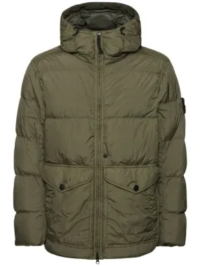 Stone Island   Hooded down jacket 