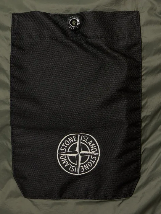 Stone Island   Hooded down jacket 