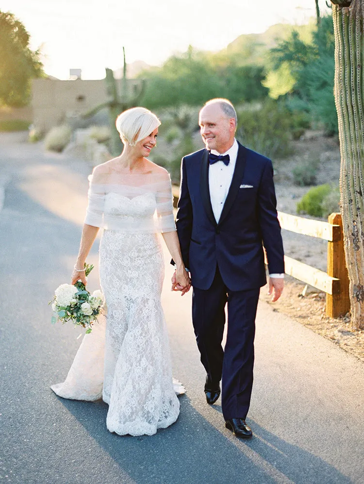 Stunning Ivory Lace Sweetheart Strapless Mermaid Wedding Dresses,DB0149