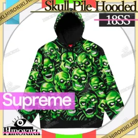 Supreme  |Pullovers Long Sleeves Logo Skater Style Hoodies