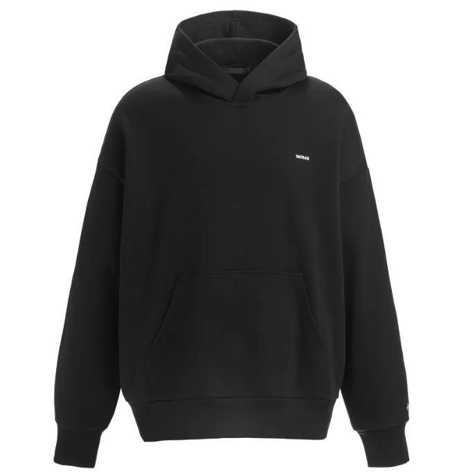 TATRAS  |Pullovers Long Sleeves Plain Cotton Logo Hoodies