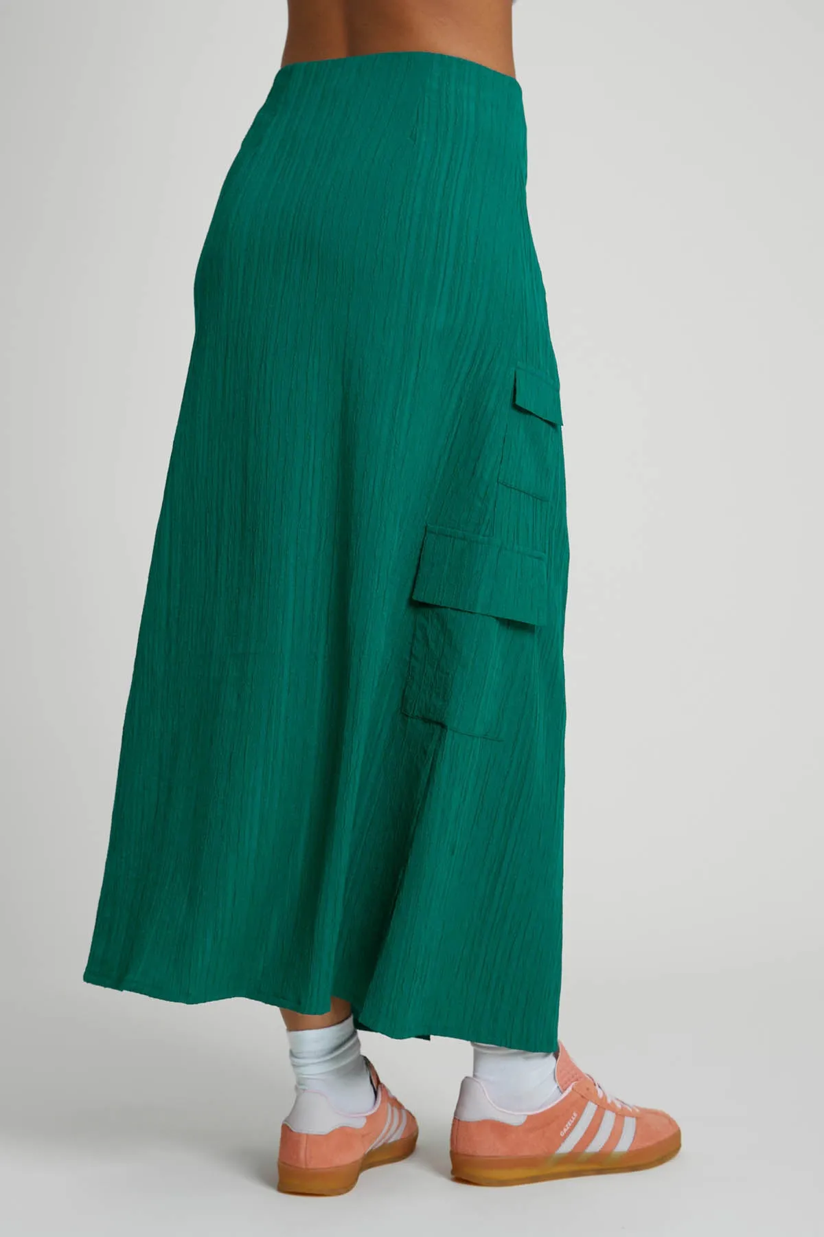 TRAVERS WRAP CARGO SKIRT