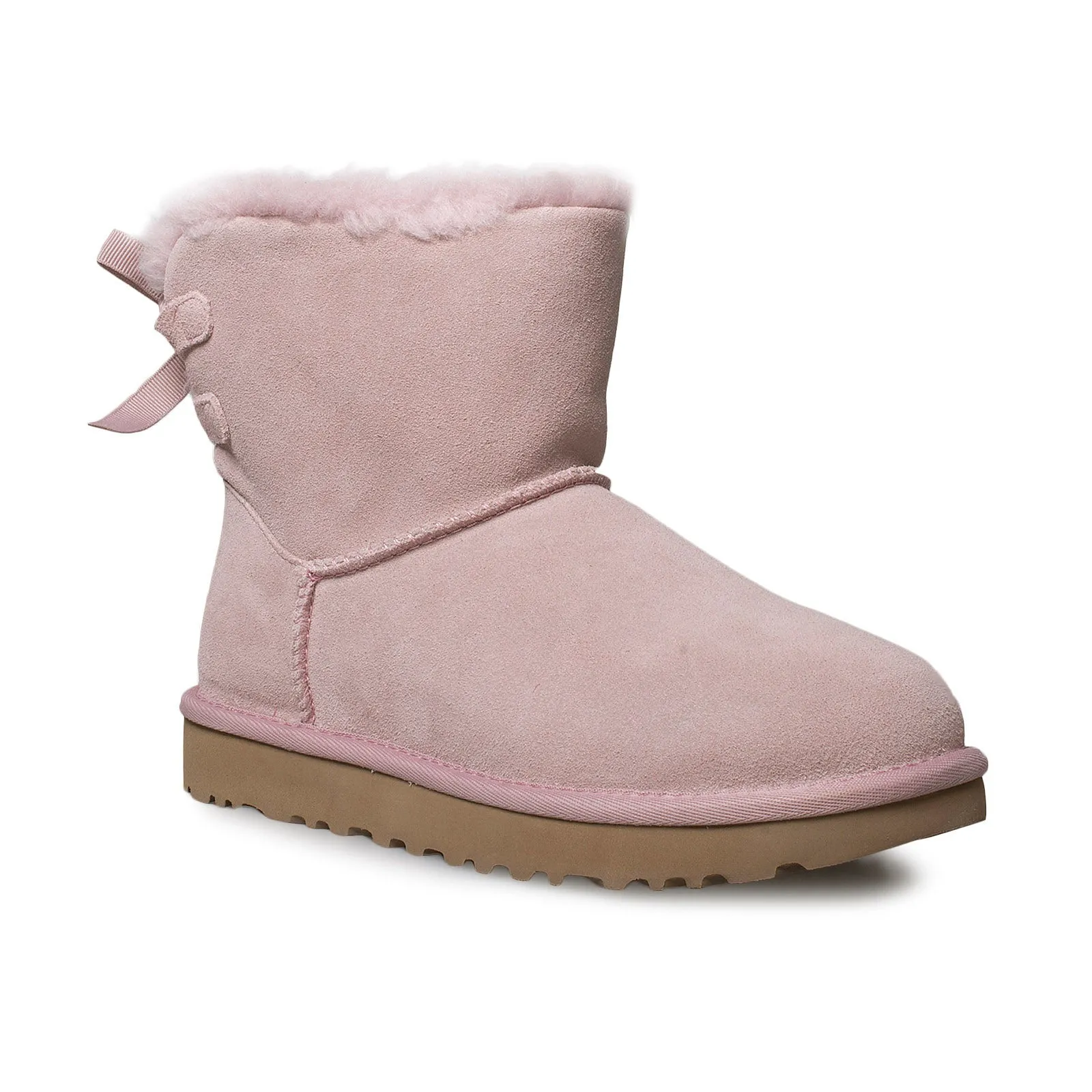 UGG Mini Continuity Bow Pink Crystal Boots - Women's