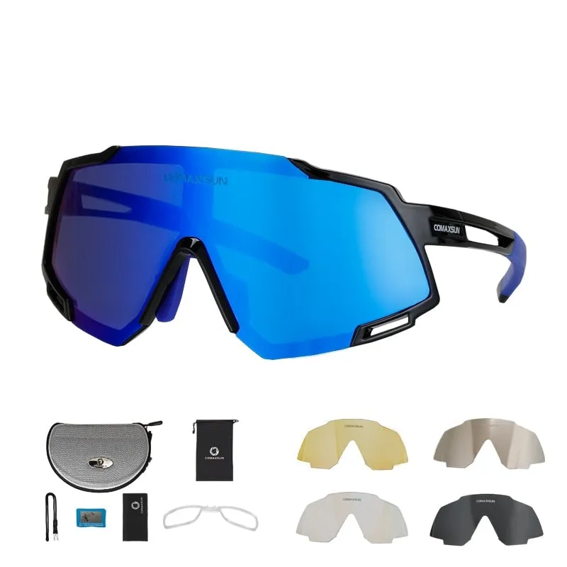 Unisex Professional Polarized Cycling Glasses MTB Road Bike Goggles Outdoor Sports Bicycle