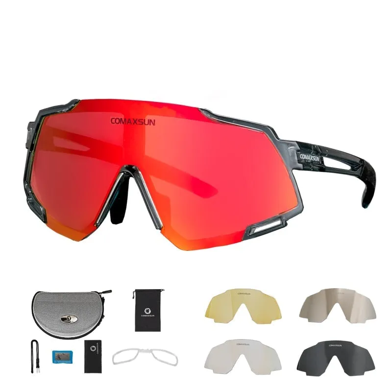 Unisex Professional Polarized Cycling Glasses MTB Road Bike Goggles Outdoor Sports Bicycle