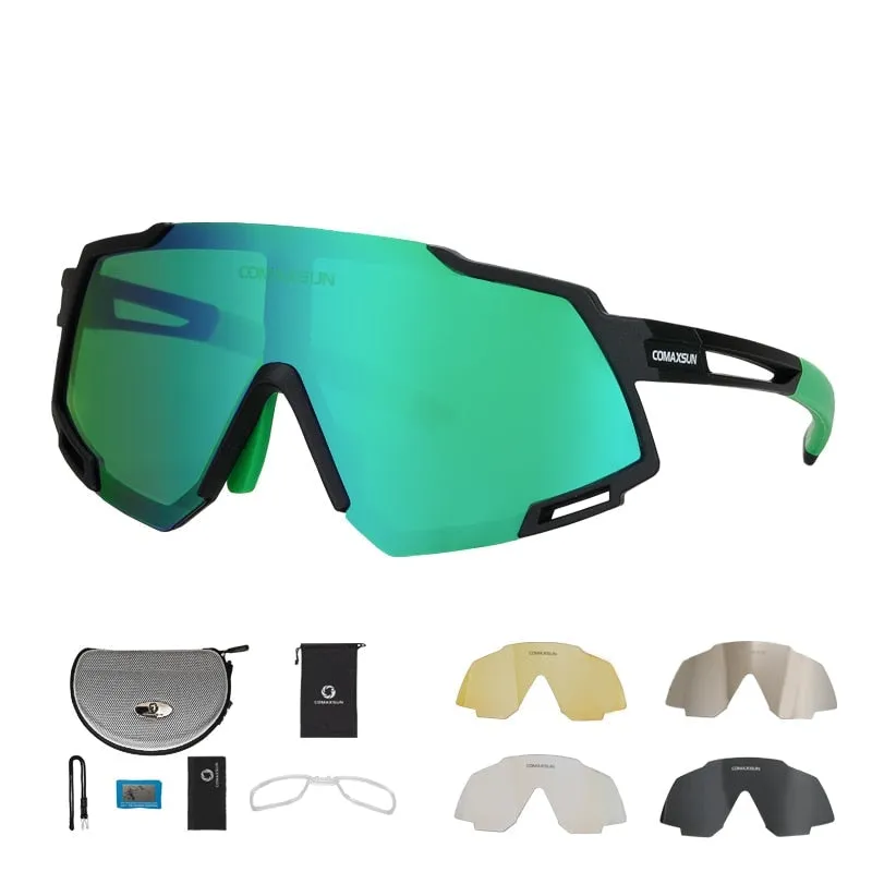 Unisex Professional Polarized Cycling Glasses MTB Road Bike Goggles Outdoor Sports Bicycle