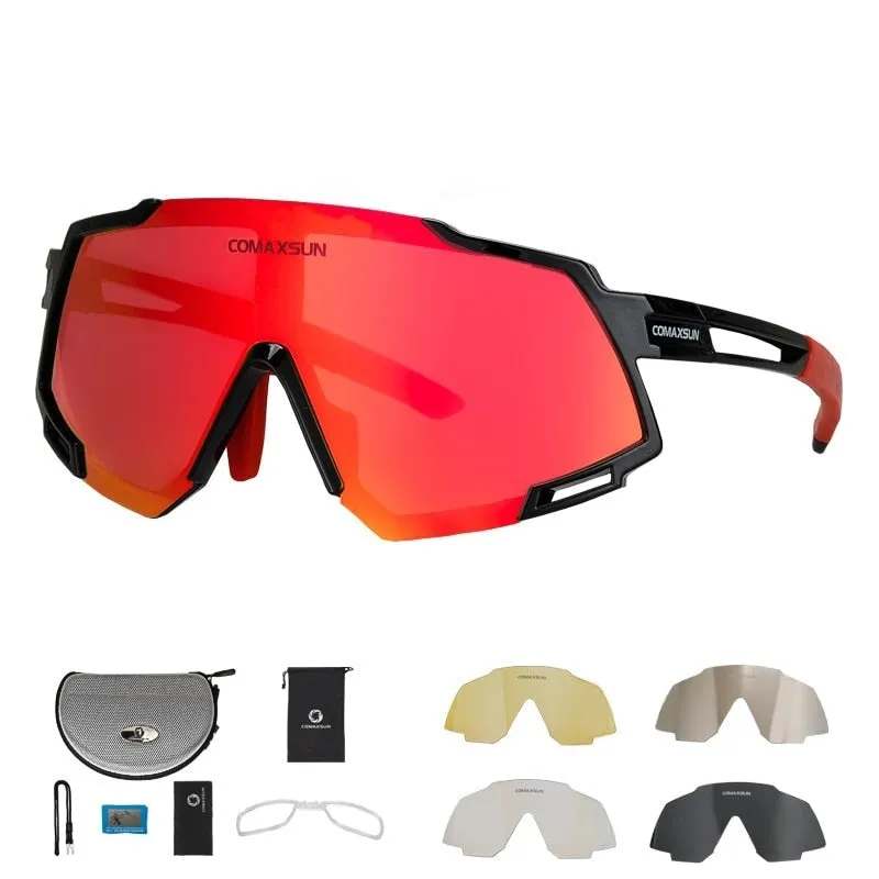 Unisex Professional Polarized Cycling Glasses MTB Road Bike Goggles Outdoor Sports Bicycle