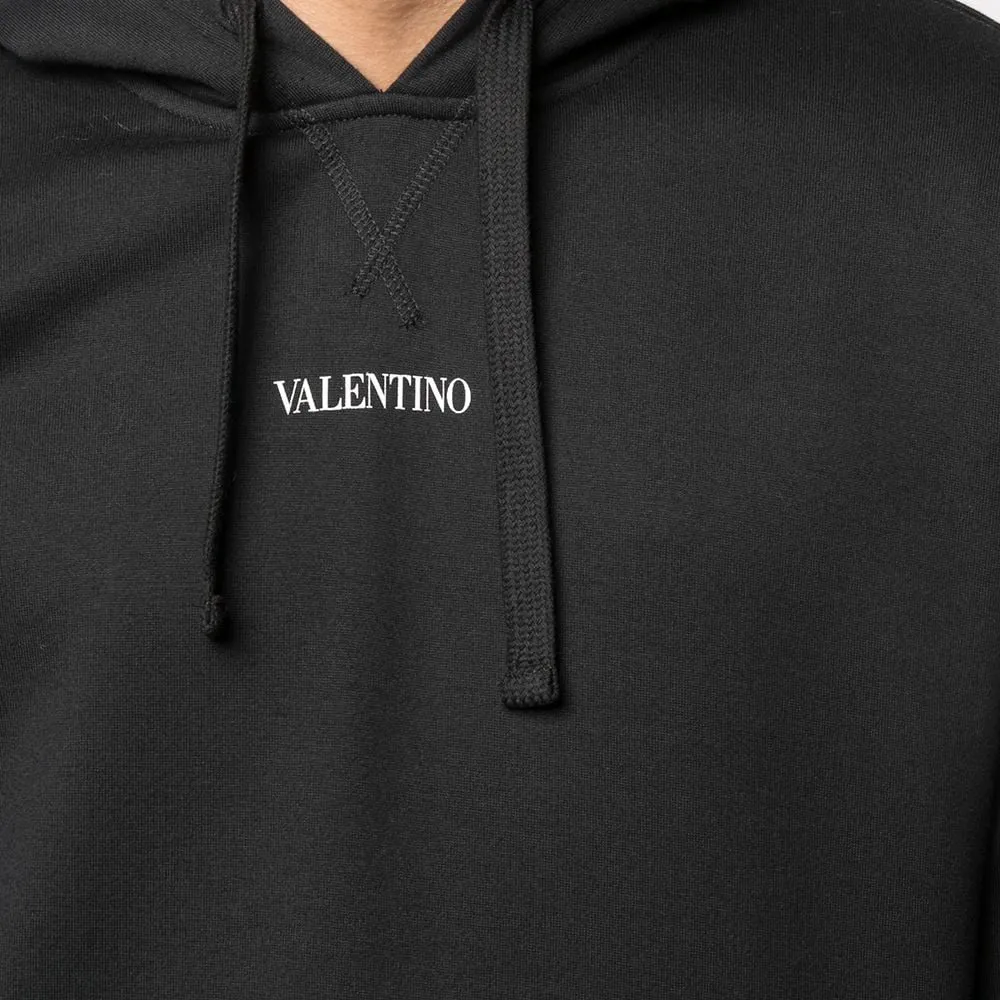 VALENTINO  |Pullovers Unisex Cotton Logo Luxury Hoodies