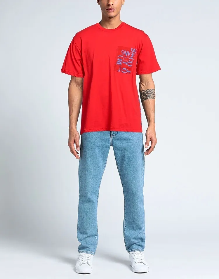 VERSACE JEANS  |Logo Short Sleeves T-Shirts