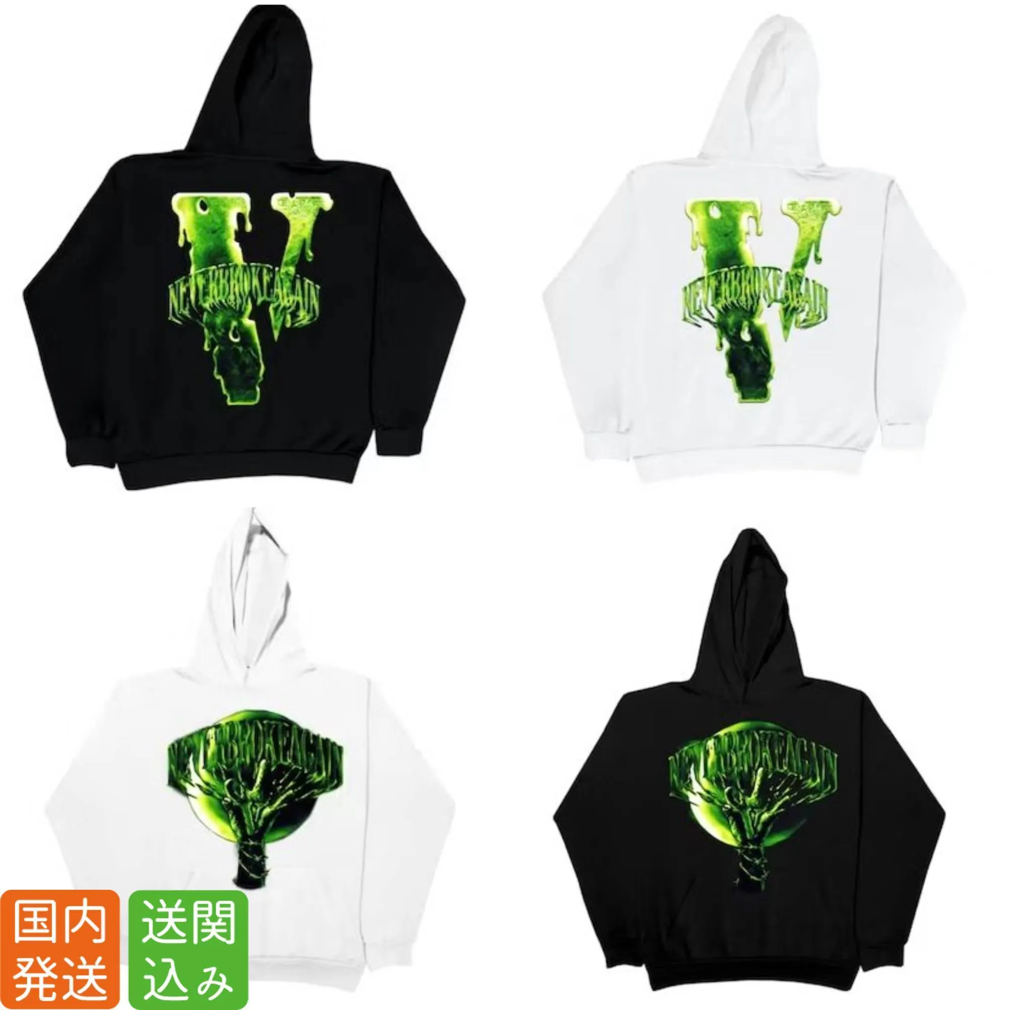 VLONE  |Pullovers Street Style Collaboration Logo Hoodies