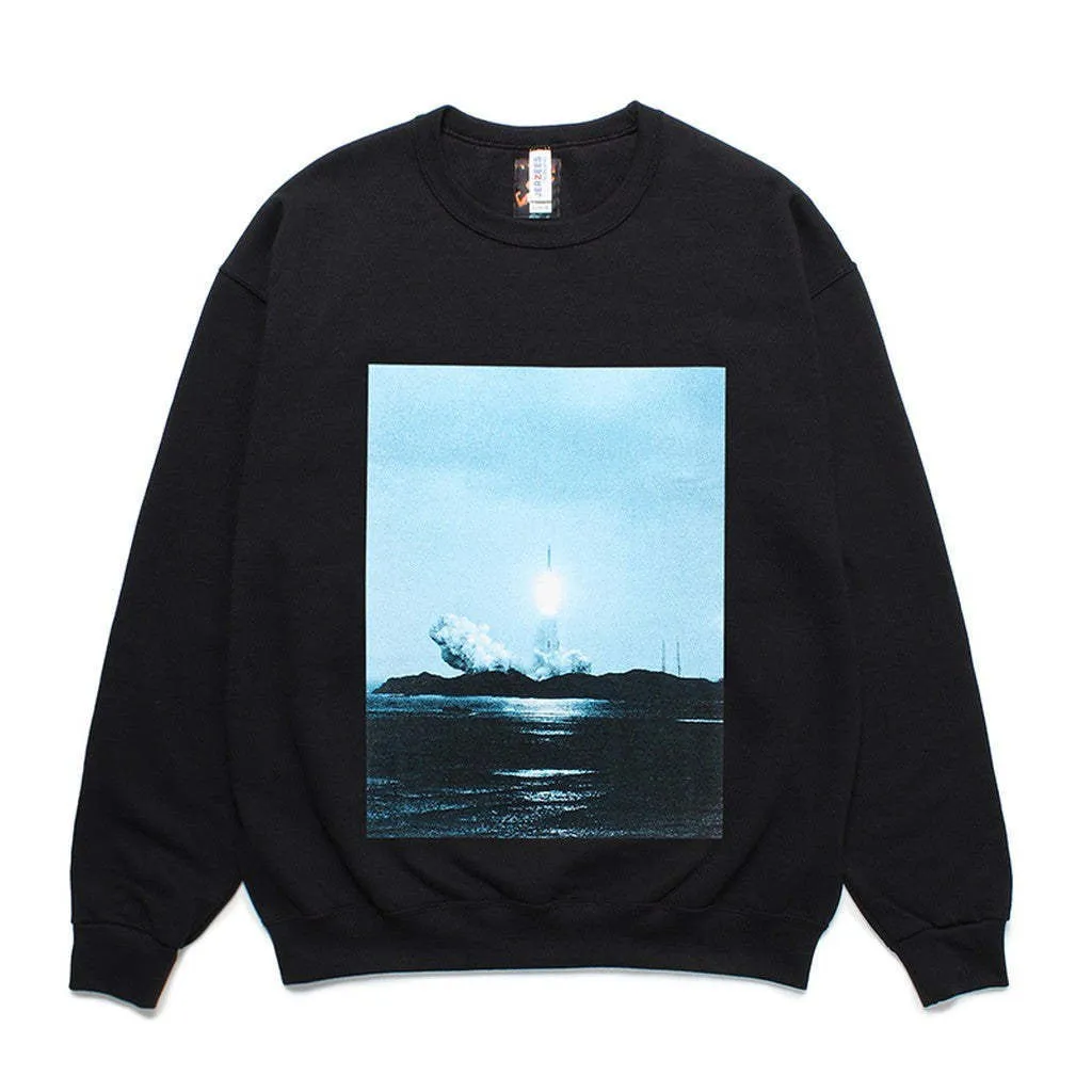 WACKO MARIA  |Crew Neck Street Style Collaboration Long Sleeves Cotton