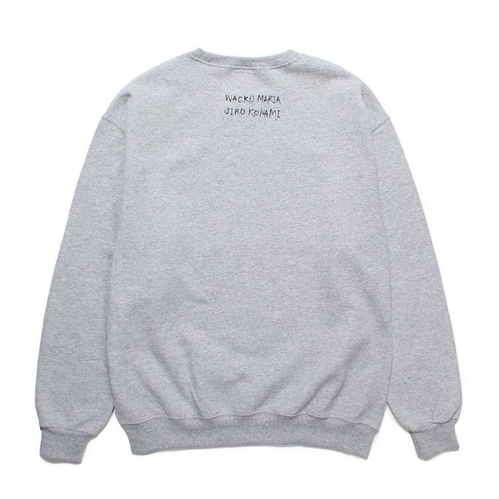 WACKO MARIA  |Crew Neck Street Style Collaboration Long Sleeves Cotton