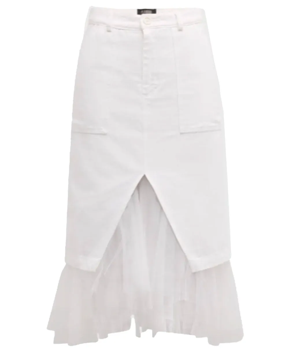 White Mr and Mrs Benjamin Skirt