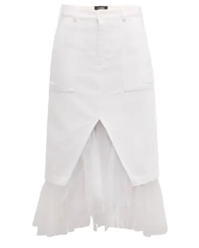 White Mr and Mrs Benjamin Skirt