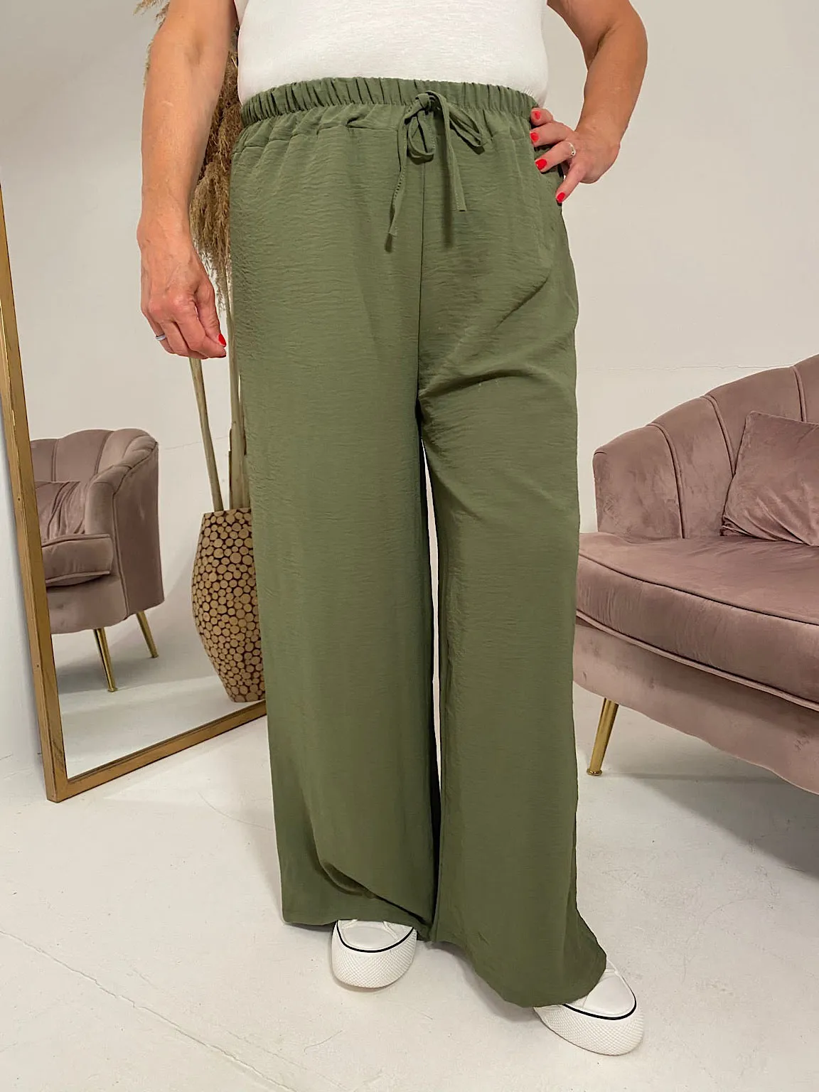 Wide Leg Trousers Claudia